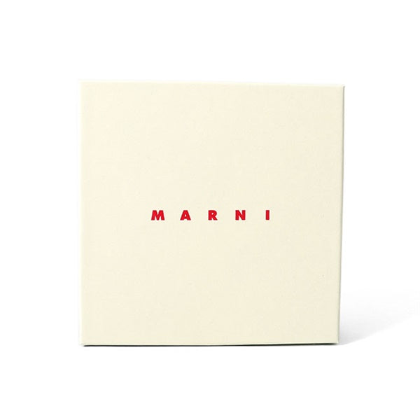 MARNI マルニ ロゴ刺繍 レザー コインケース&カードケース PFMI0095Q0 P6533 00N99