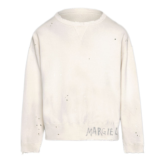Maison Margiela ヴィンテージ加工スウェット S50GU0214 Maison Margiela メゾンマルジェラ ラウンドネック ビンテージ