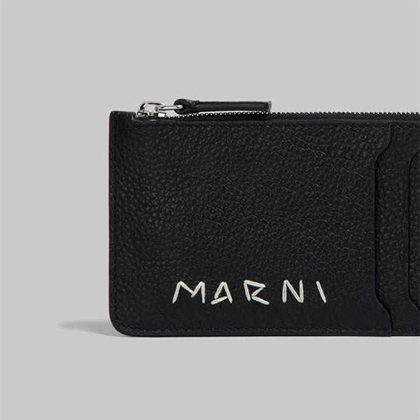 MARNI マルニ メンディングロゴ レザーカードケース PFMI0103U1 P6533 **