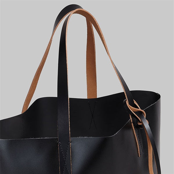 MARNI マルニ マルニタグ付き レザーハンドル トートバッグ SHMQ0037A1 P5769