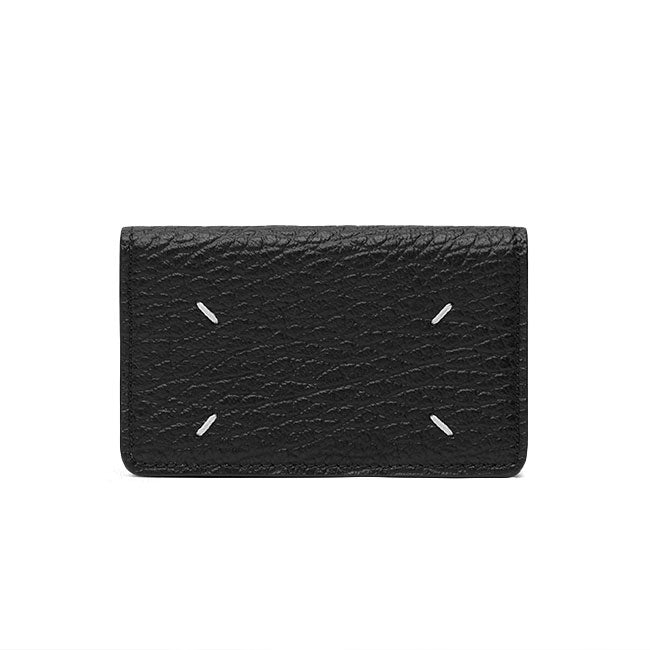 Maison Margiela メゾンマルジェラ グレイニーレザー カードケース