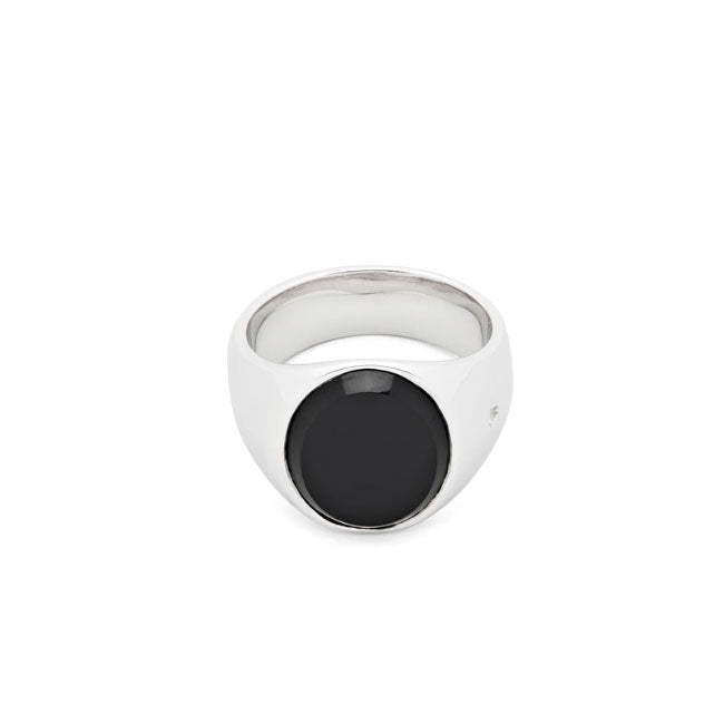TOMWOOD トムウッド Oval Polished Black Onyx オーバル ポリッシュ