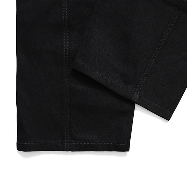 LEMAIRE ルメール ブラックデニム ツイスト ベルテッドパンツ PA326 LD1055