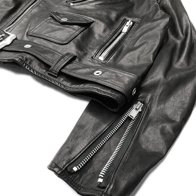 A LEATHER BIG COLLAR RIDERS AUJ2652