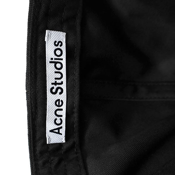 Acne Studios アクネ ストゥディオズ ロゴ刺繍 6パネル ベースボールキャップ FN-UX-HATS000330