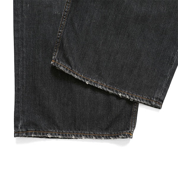 Acne Studios アクネストゥディオズ ペイント ルーズフィット ブラックトラファルガー ジーンズ 2023 U Black Trafalgar ジーパン デニム メンズ レディース