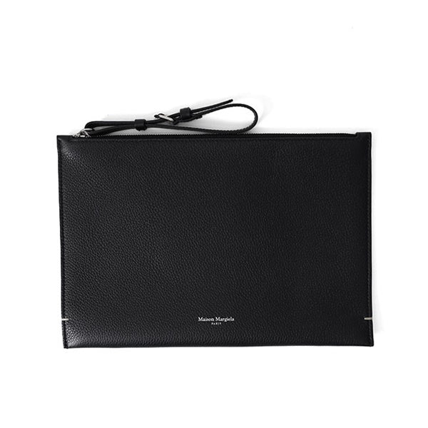 Maison Margiela クラッチバック　ポーチ Maison Margiela メゾンマルジェラ POUCH 2 LARGE レザーポーチ