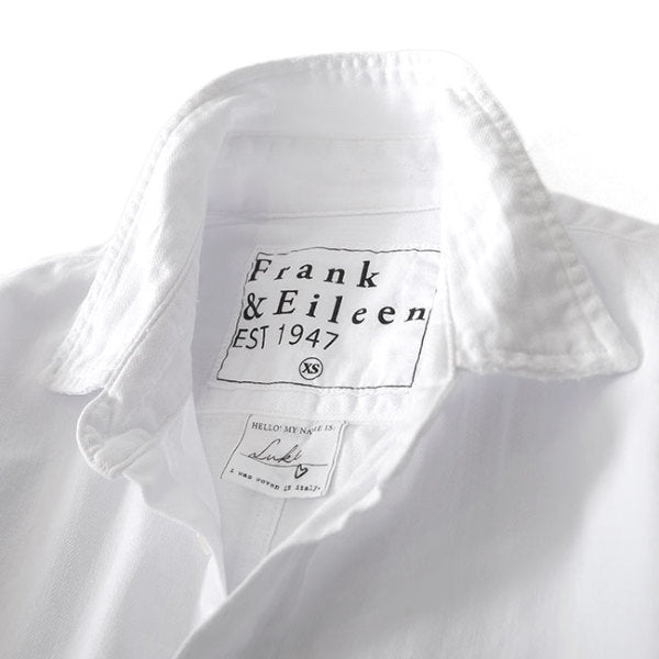 Frank&Eileen フランク&アイリーン LUKE WCD ルーク ストーンウォッシュド ホワイト デニムシャツ 9920700034