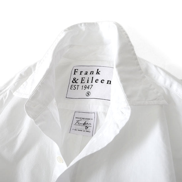 Frank&Eileen フランク&アイリーン FINBAR WTP フィンバー ポプリン プレーンシャツ 9920700020 9920700035