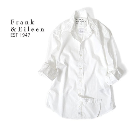 Frank&Eileen フランク&アイリーン FINBAR WHPU フィンバー ポプリン プレーンシャツ 9920700013