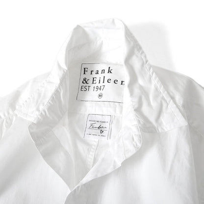Frank&Eileen フランク&アイリーン FINBAR WHPU フィンバー ポプリン プレーンシャツ 9920700013