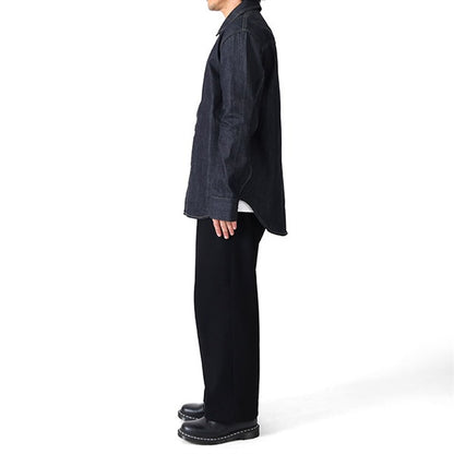 JIL SANDER WARDROBE ジルサンダー ワードローブ オーバーサイズ インディゴ デニムシャツ J23DL0101 J45041