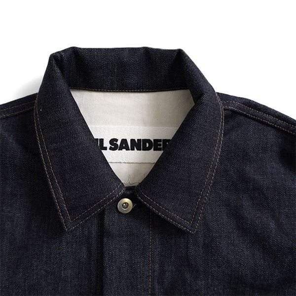 JIL SANDER WARDROBE ジルサンダー ワードローブ オーバーサイズ インディゴ デニムシャツ J23DL0101 J45041