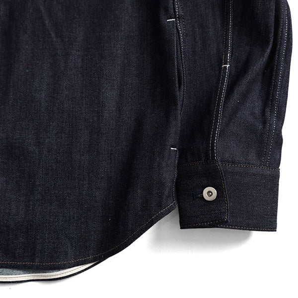 JIL SANDER WARDROBE ジルサンダー ワードローブ オーバーサイズ インディゴ デニムシャツ J23DL0101 J45041