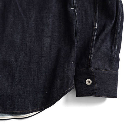 JIL SANDER WARDROBE ジルサンダー ワードローブ オーバーサイズ インディゴ デニムシャツ J23DL0101 J45041