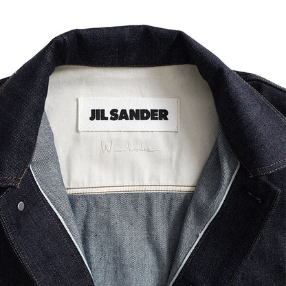 JIL SANDER WARDROBE ジルサンダー ワードローブ オーバーサイズ インディゴ デニムシャツ J23DL0101 J45041