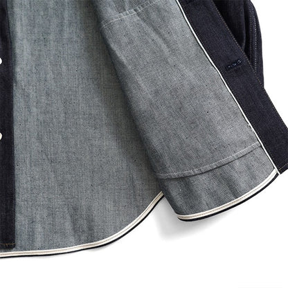 JIL SANDER WARDROBE ジルサンダー ワードローブ オーバーサイズ インディゴ デニムシャツ J23DL0101 J45041