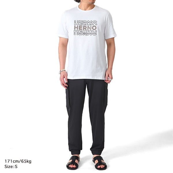 HERNO ヘルノ ナイロンジャージ ジョガー カーゴパンツ PT000035U