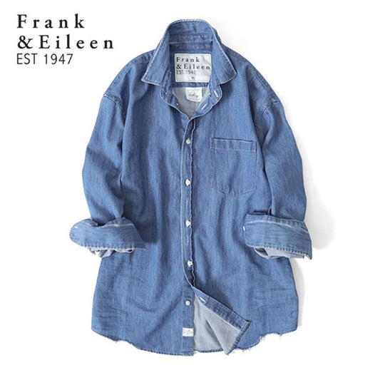 Frank&Eileen フランク&アイリーン LUKE VWD ルーク ストーンウォッシュ デニムシャツ 9920700047