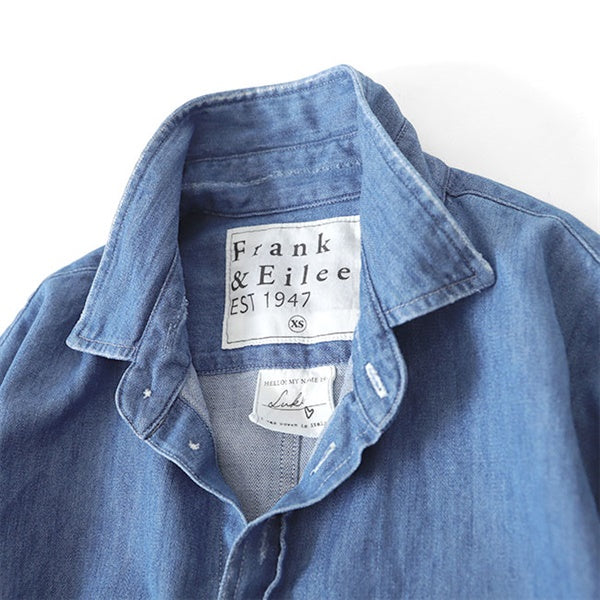 Frank&Eileen フランク&アイリーン LUKE VWD ルーク ストーンウォッシュ デニムシャツ 9920700047