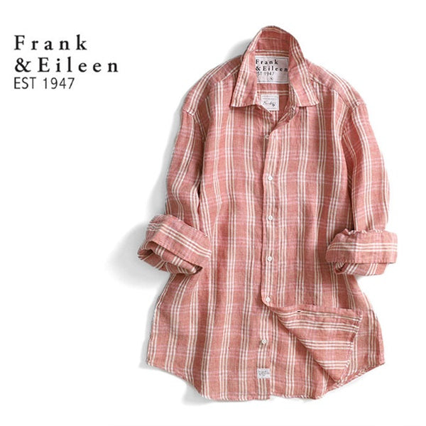 Frank&Eileen フランク&アイリーン FINBAR RCP フィンバー チェック ネルシャツ 4020700047