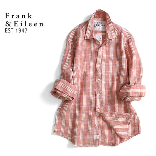 Frank&Eileen フランク&アイリーン FINBAR RCP フィンバー チェック ネルシャツ 4020700047