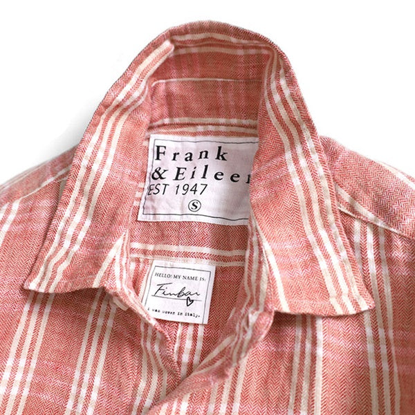 Frank&Eileen フランク&アイリーン FINBAR RCP フィンバー チェック ネルシャツ 4020700047