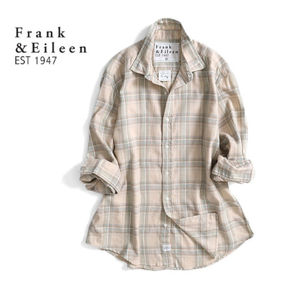 Frank&Eileen フランク&アイリーン FINBAR STGF フィンバー チェック ネルシャツ 4020700058