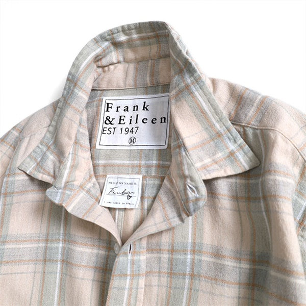 Frank&Eileen フランク&アイリーン FINBAR STGF フィンバー チェック ネルシャツ 4020700058