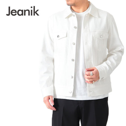 [SALE] Jeanik ジーニック 3rdタイプ ワンウォッシュ デニムジャケット JEANIK0103
