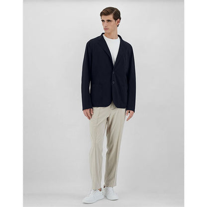 HERNO ヘルノ Light Scuba ストレッチジャージー ブレザー ジャケット GA000157U-12359S