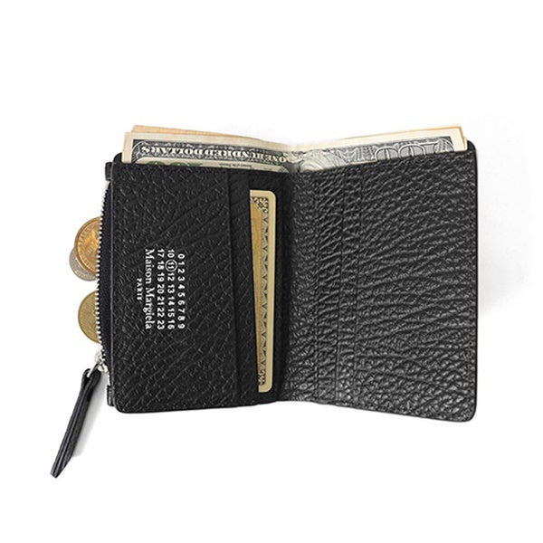 ま*こ様 MaisonMargielaマルジェラ 二つ折り財布 グレインレザー Maison Margiela メゾンマルジェラ グレインレザー 2つ折り ウォレット