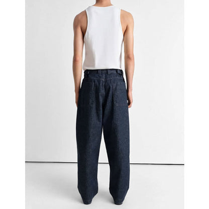 LEMAIRE ルメール プリーツ ワークウェア デニムパンツ PA1201 LD068