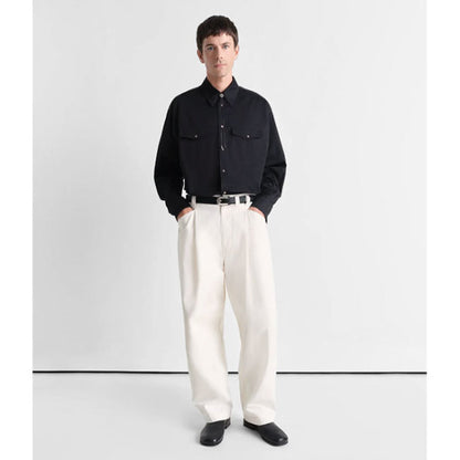 LEMAIRE ルメール プリーツ ワークウェア デニムパンツ PA1201 LD1034