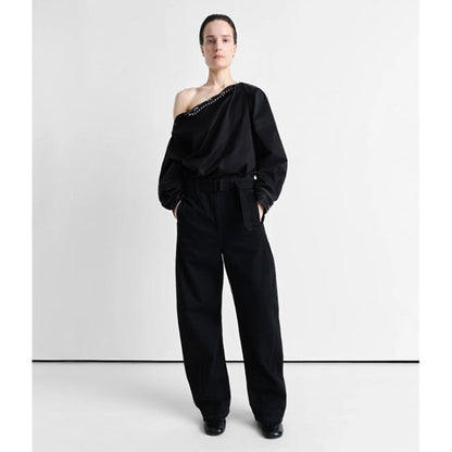 LEMAIRE ルメール ツイスト ベルテッドパンツ PA326 LD1031