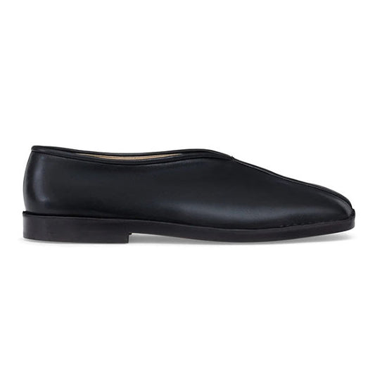 LEMAIRE ルメール フラット パイプド スリッパー レザーシューズ FO0007 LL0023