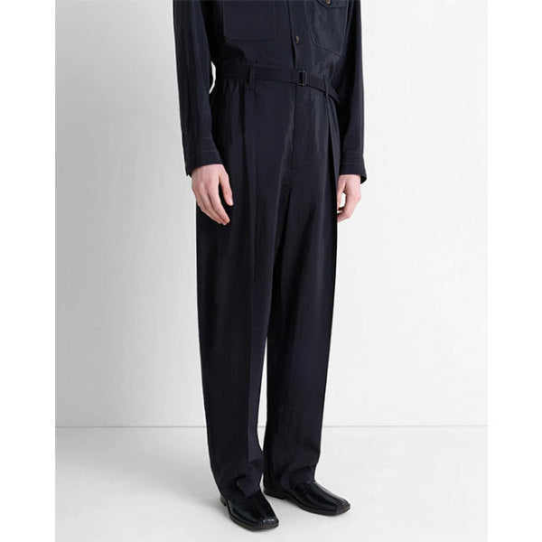 LEMAIRE ルメール フラット パイプド スリッパー レザーシューズ FO0007 LL0023