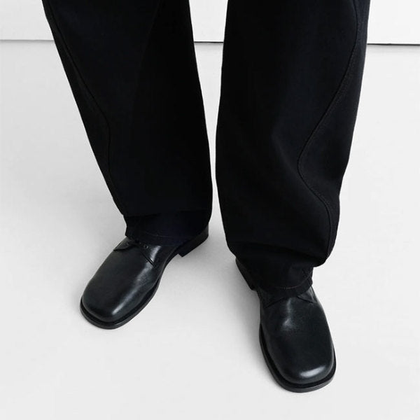 LEMAIRE ルメール アナトミック・デルビー レザーシューズ FO0190