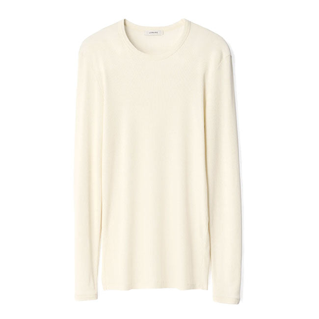 LEMAIRE LONG SLEEVE RIBBED TEE TS0034 LJ1067 **