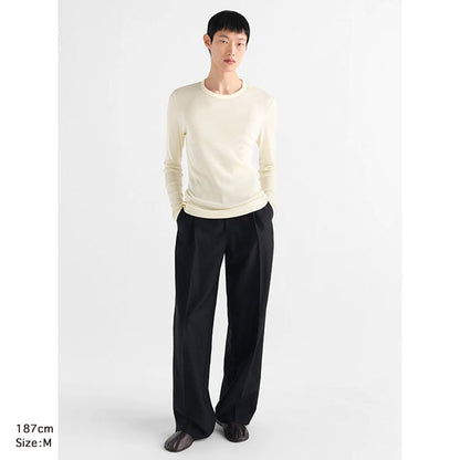 LEMAIRE LONG SLEEVE RIBBED TEE TS0034 LJ1067 **