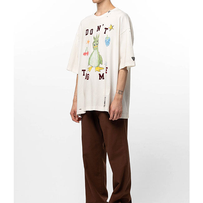 Maison MIHARA YASUHIRO Leon Doodle Printed T-shirt J17TS811