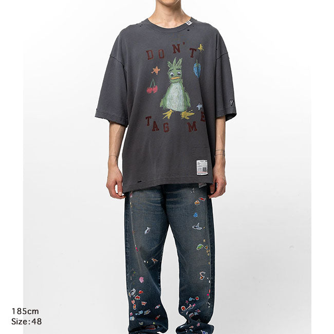 Maison MIHARA YASUHIRO Leon Doodle Printed T-shirt J17TS811