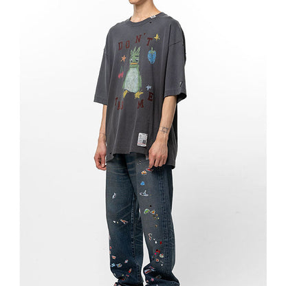 Maison MIHARA YASUHIRO Leon Doodle Printed T-shirt J17TS811