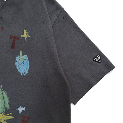 Maison MIHARA YASUHIRO Leon Doodle Printed T-shirt J17TS811
