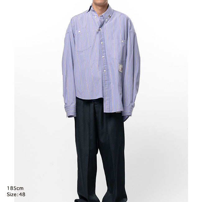 Maison MIHARA YASUHIRO Offset Front Shirt A17SH081