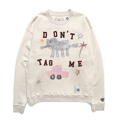 Maison MIHARA YASUHIRO Kids Doodle Printed Sweatshirt J17PO763