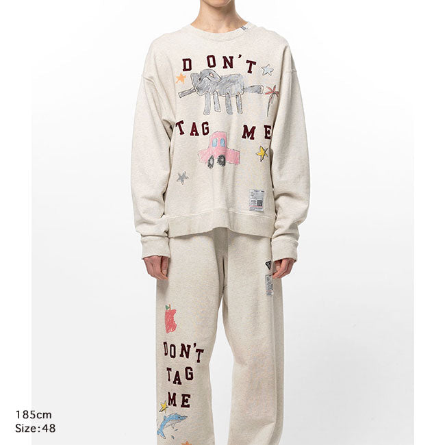 Maison MIHARA YASUHIRO Kids Doodle Printed Sweatshirt J17PO763