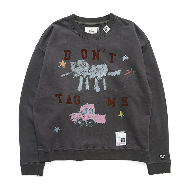 Maison MIHARA YASUHIRO Kids Doodle Printed Sweatshirt J17PO763