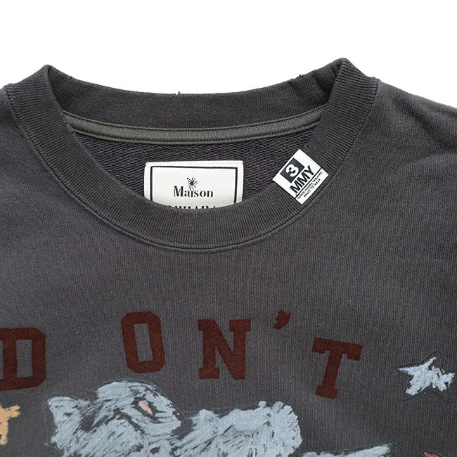 Maison MIHARA YASUHIRO Kids Doodle Printed Sweatshirt J17PO763
