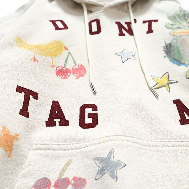 Maison MIHARA YASUHIRO Kids Doodle Printed Hoodie J17HD762